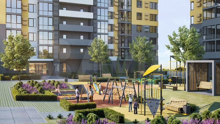 1-к. квартира, 42,4 м², 6/12 эт.