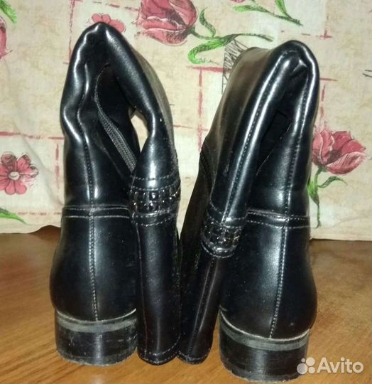 Сапоги осенние