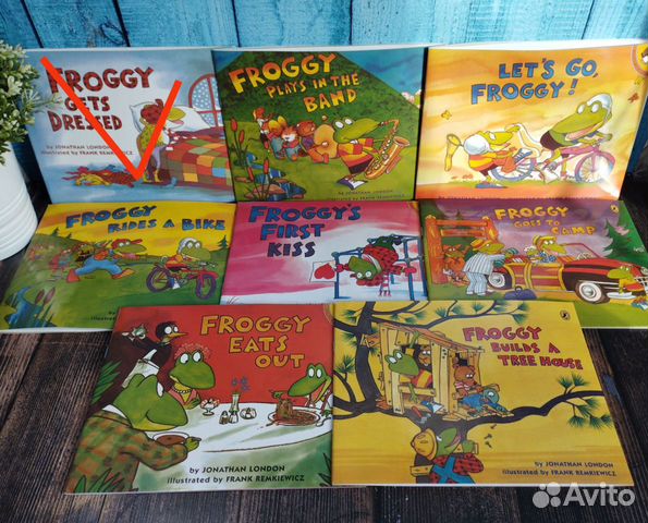 Английские книги для детей. Froggy. Фрогги