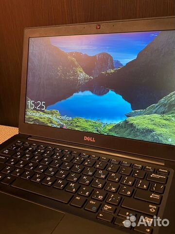 Ноутбук Dell Latitude 7280 с отпечатком пальцев