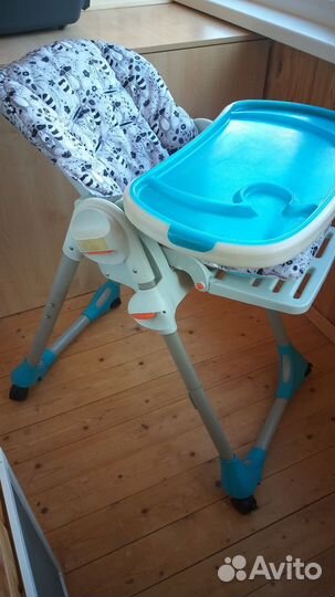 Стульчик для кормления chicco polly