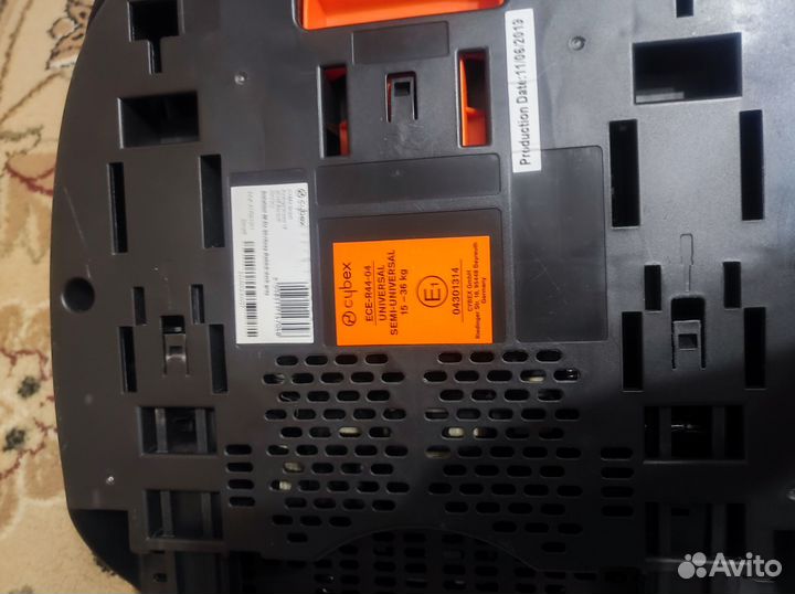 Автокресло Cybex Solution M-Fix SL15-36 кг