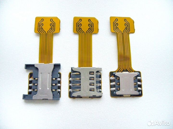Адаптер для SIM - карты (Dual Sim + MicroSD)