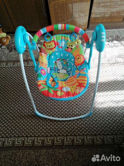 Детские электронные качели для новорожденных