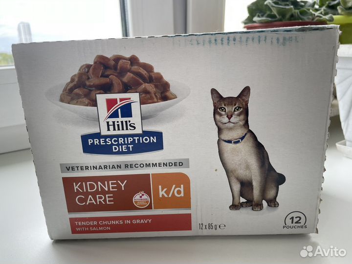 Корм для кошек hills k d