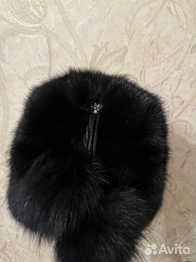 Шапка норковая женская