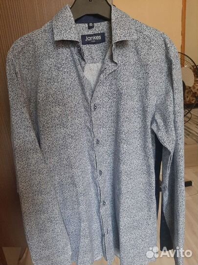 Фирменные рубашки, р.158