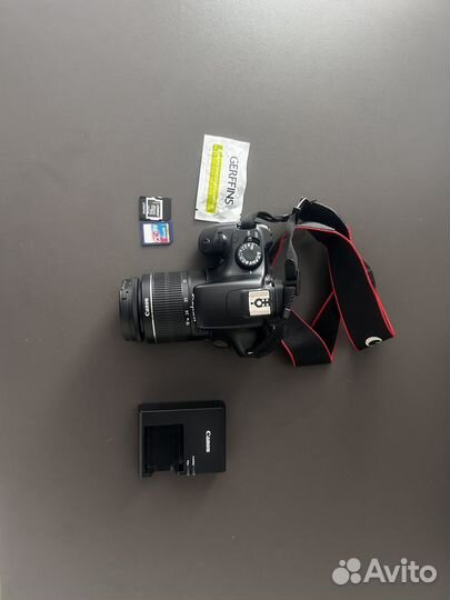 Зеркальный фотоаппарат canon eos 1100d