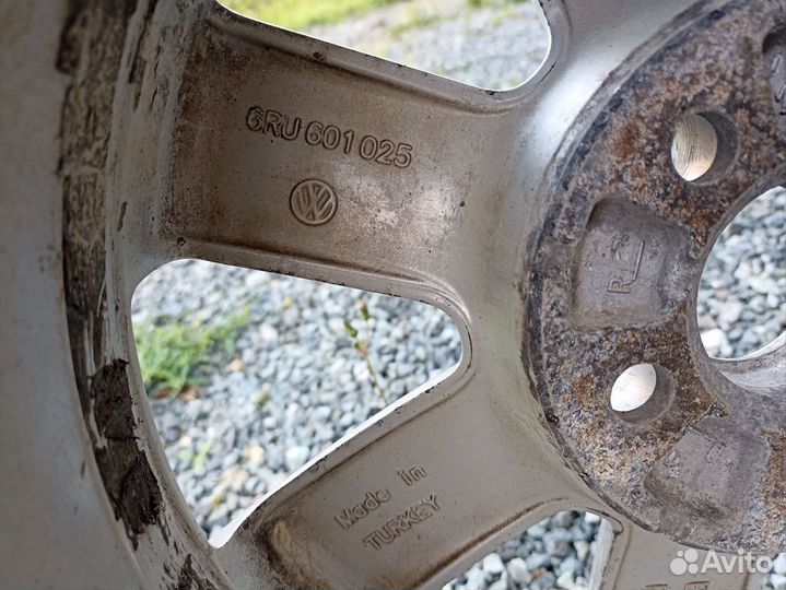 Диски на volkswagen polo r 15