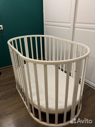 Кровать деткая круглая трансформер