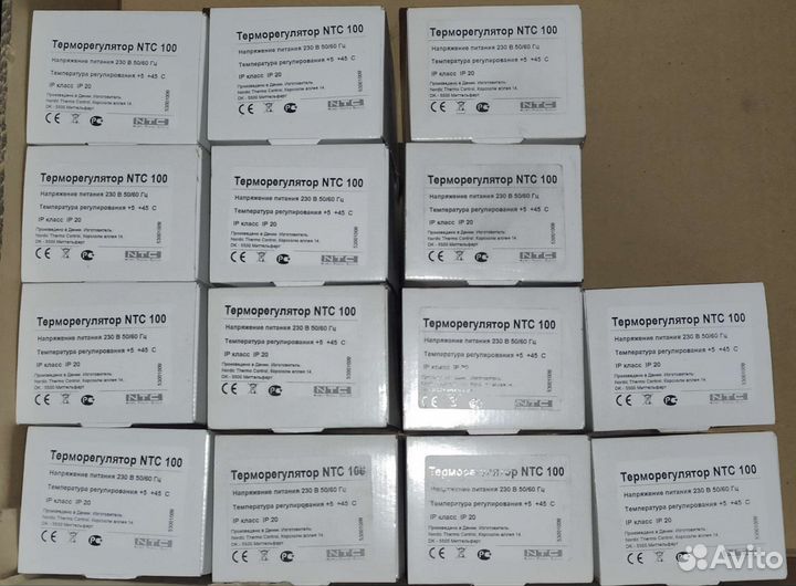 Терморегулятор Heatcom (Дания) NTC100 новый