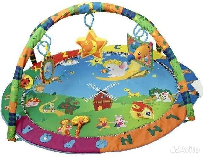 Развивающий коврик новый