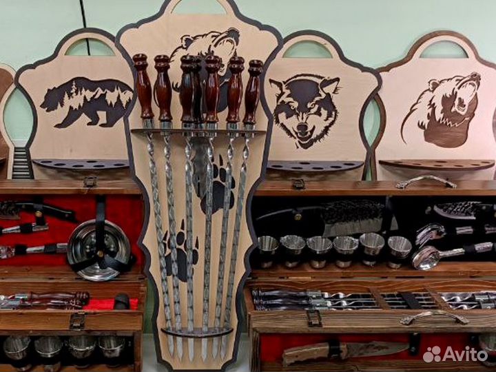 Подставка под шампуры