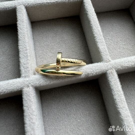 Кольцо золотое 585 в стиле Cartier