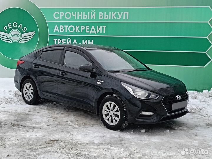 Hyundai Solaris 1.4 МТ, 2018, 104 075 км