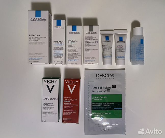 Сет пробников La Roche posay, Vichy