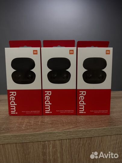 Xiaomi redmi airdots 2 оригинал black новые в алло