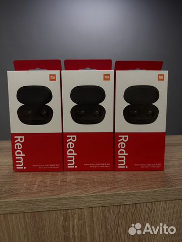 Xiaomi redmi airdots 2 оригинал black новые в алло