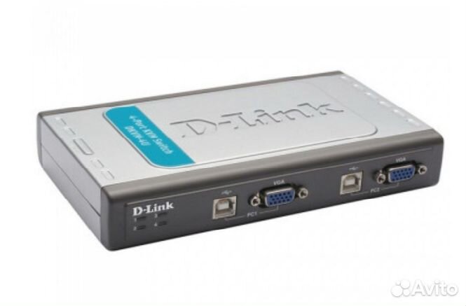 D-Link dkvm-4uKVM-переключатель (на 4 компьютера)
