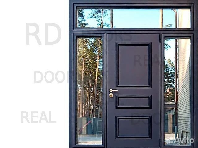 Металлическая входная дверь в загородный дом