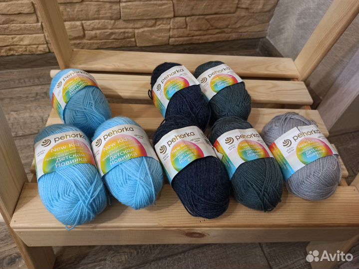 Пряжа нитки для вязания Пехорка детская новинка