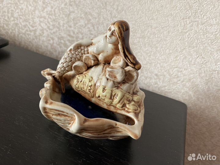 Пепельница подарочная (керамика), ручная работа