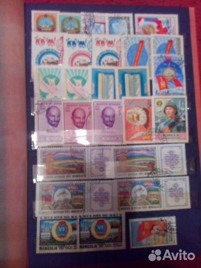 Марки Монголия