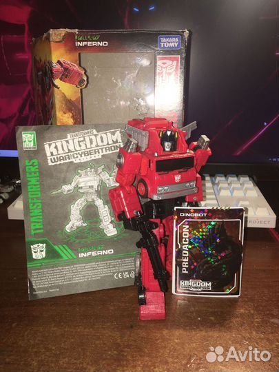 Transformers kingdom Inferno Трансформер Инферно