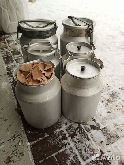 Фляги бидоны алюминиевые бу