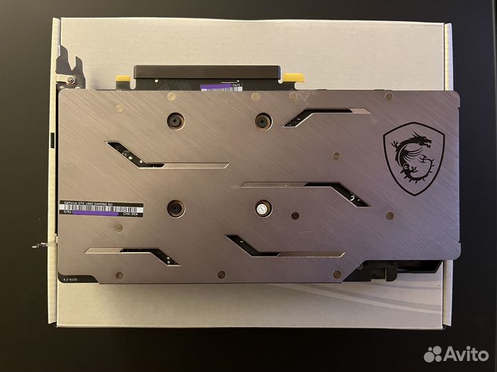 Видеокарта MSI GeForce GTX 1660 gaming 6G