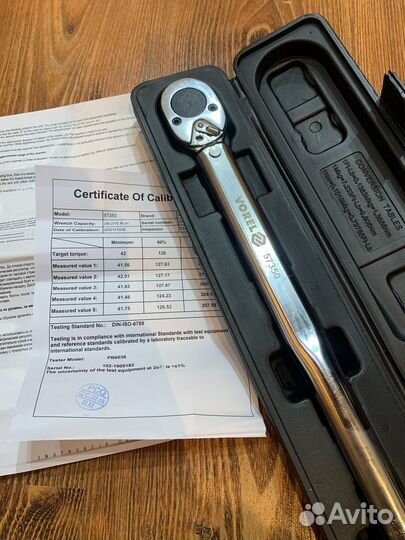 Аренда динамометрического ключа 1/2