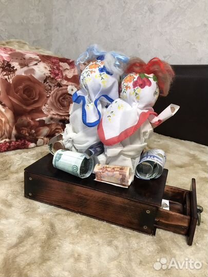 Шкатулка для денег Бешеные Бабки