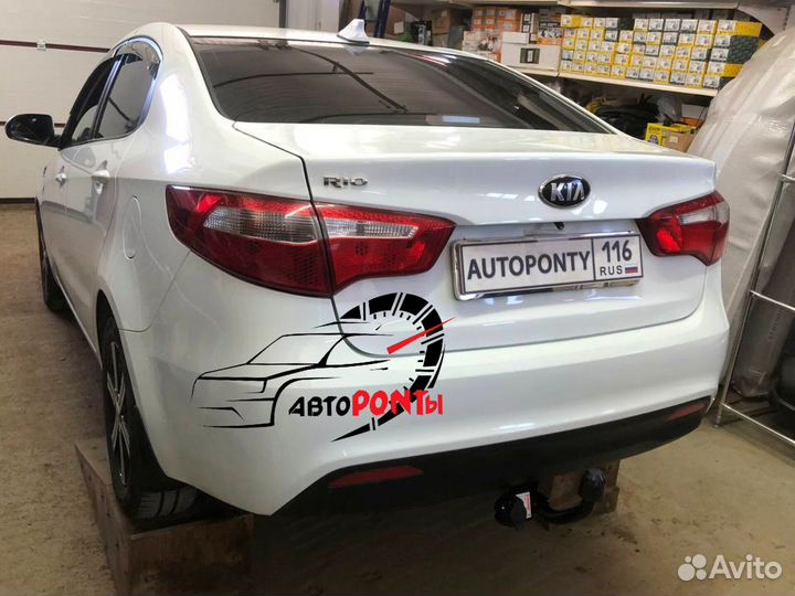 Фаркоп Киа Рио 3 со Съемным шаром