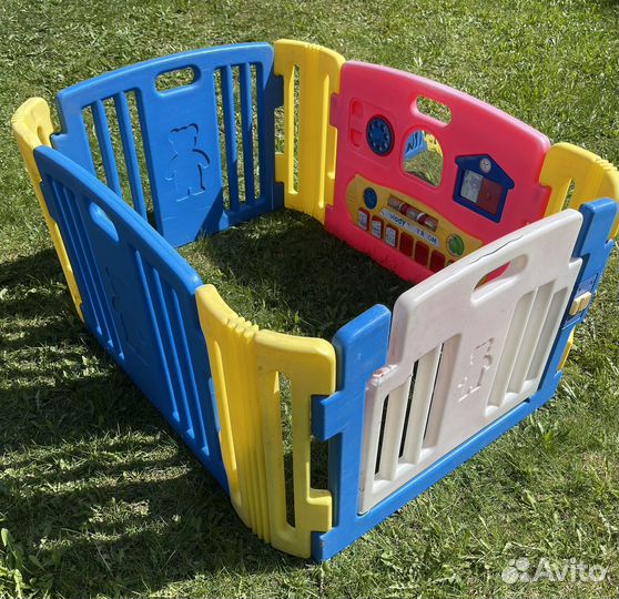 Детский манеж пластиковый