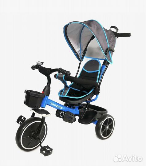 Трехколесный велосипед Kreiss с тентом