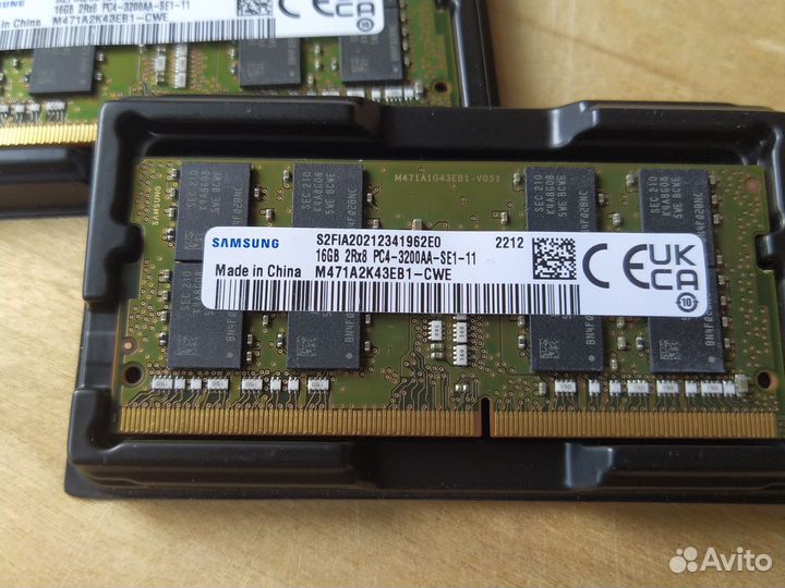 Samsung ddr4 16gb (3200, pc4) оперативная память