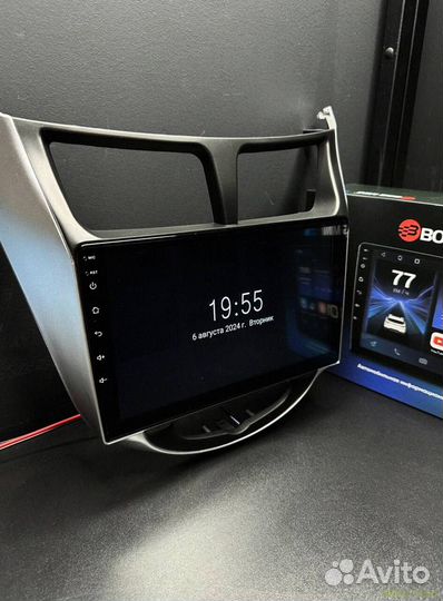 Автомагнитола Боs mini Q5 Hyundai Solaris 2011-2016 (Арт.88335)