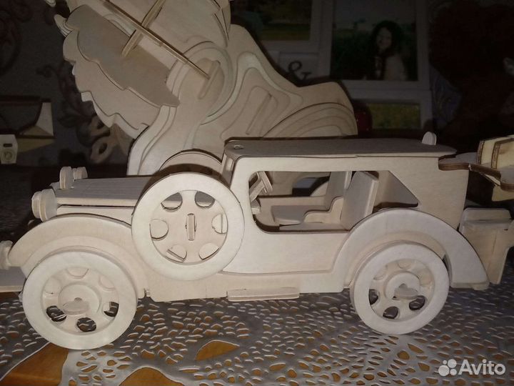 Сборные модели из дерева