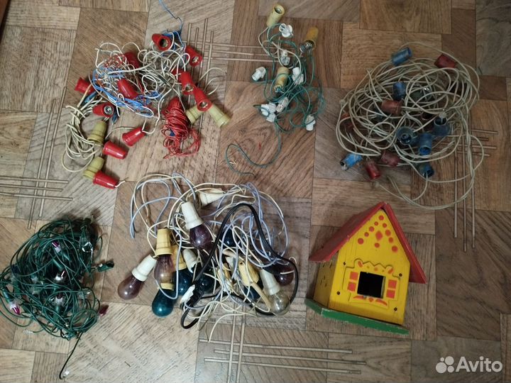 Запчасти к гирляндам СССР, пакетом