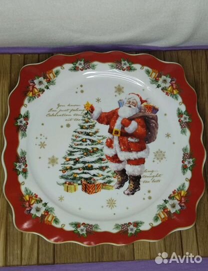 Набор квадратных тарелок 