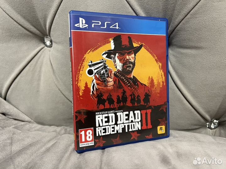 Red dead redemption 2 ps4 диск