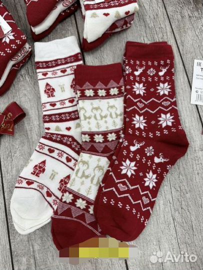 Новогодние носки 36-41
