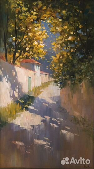 Картина маслом на холсте Солнечный день