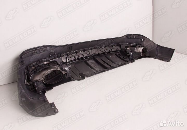 Диффузор с насадками 63 AMG Mercedes GLE V167