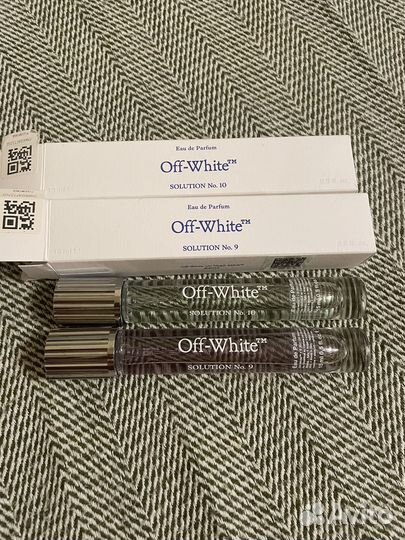 Off white solution 9, solution 10