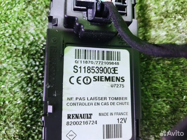 Картридер запуска двигателя Renault Scenic 2 (JM)