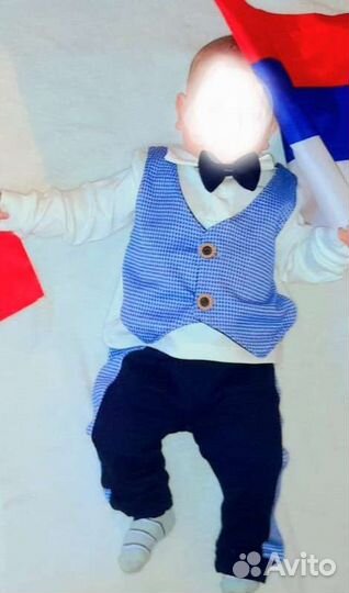 Костюм праздничный мягкий 68-74-78