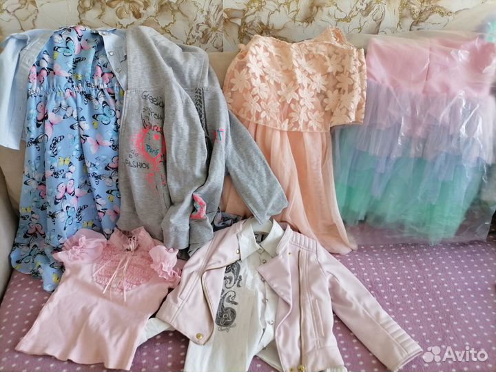 Пакет вещей на девочку 104-128