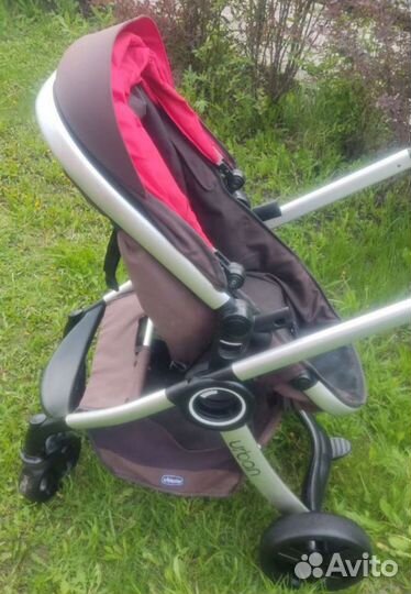 Коляска Чикко Урбан 3 в 1 с автолюлькой