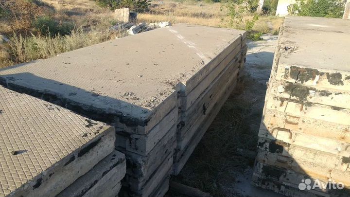 Плиты дорожные